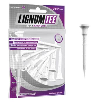 Lignum Tee Classic White Microwood