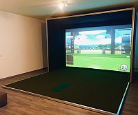 Projekční a záchytný systém na golfový simulátor GSK Elite
